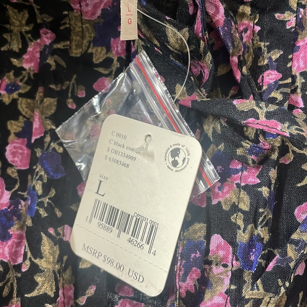 NWT Free People Meant To Be Blouse - Picture 10 of 10